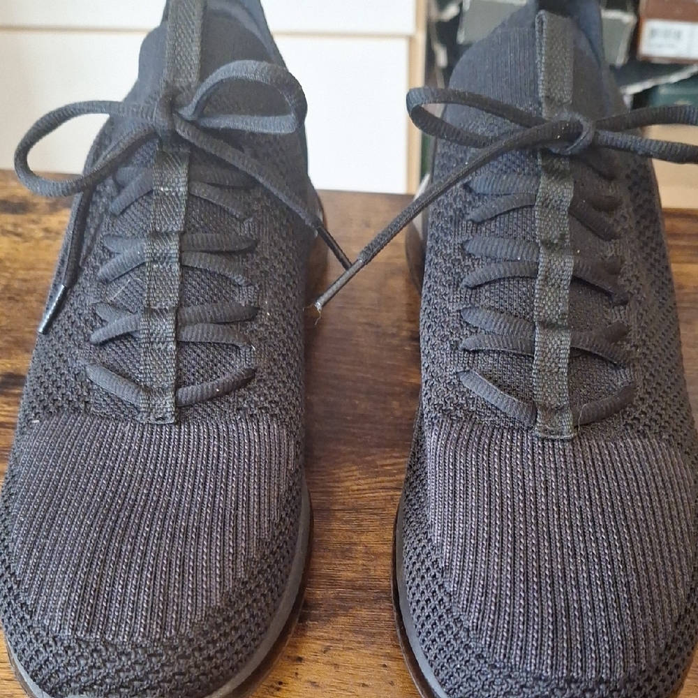 Skechers Black Knit Sneakers with Sock-Like Fit